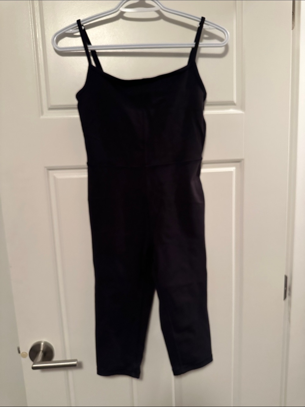 Aritzia Wilfred Free Divinity Capri Unitard Jumpsuit Black Size S EUC